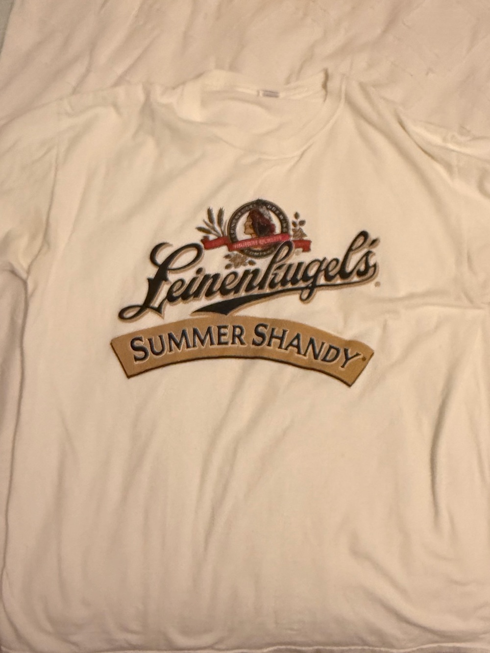 Leinenkugels Summer Shandy Men's White Logo T-Shirt